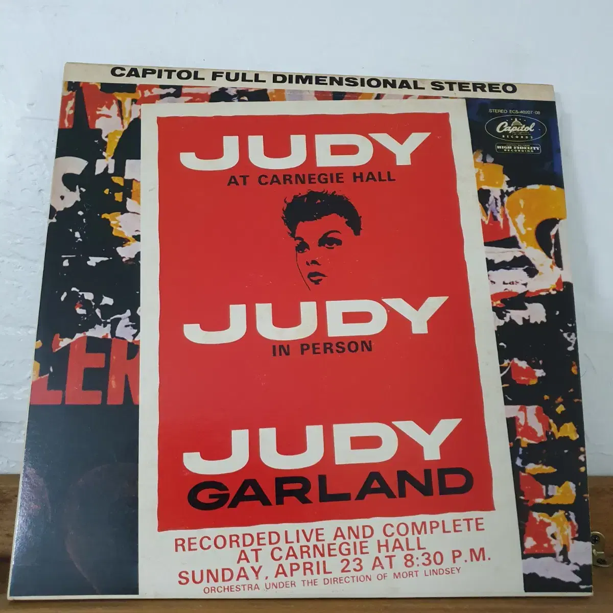 JUDY 카네기홀 40주년기념앨범 2 LP   재즈   일본반